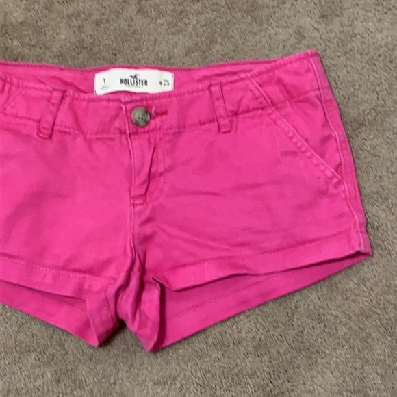 Hollister Hot Pink Shorts - Picture 3 of 10
